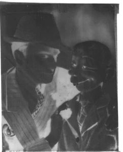 Edgar Bergen & Mortimer Snerd 1938 Photo NEGATIVE Only Ventriloquist  *P173a - Picture 1 of 3
