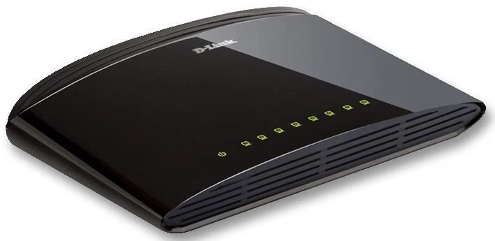 D-LINK - 8-Port Fast Ethernet Unmanaged Desktop Switch - Image 1 of 1