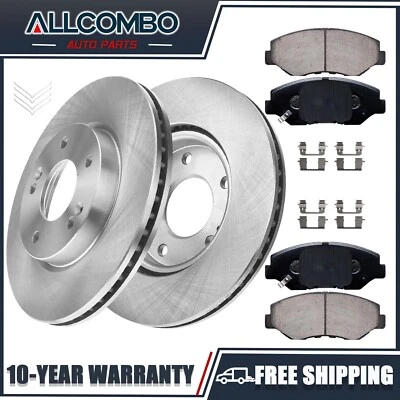 Front Brake Rotors & Pads for 2003 2004 2005 2006 2007 2008 Honda Pilot - Изображение 1 из 4
