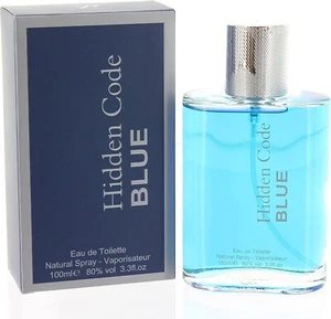 Hidden Code Blue Eau De Toilette Men's Perfume 100ml - Picture 1 of 7
