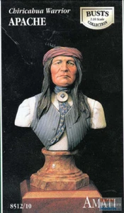VER8512/10 1:10 Verlinden/Amati Bust - Apache Chiricahua Warrior - Picture 1 of 1