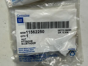 NOS GM Rocker Panel Molding Retainer Nuts (Qty 4) 11562250 Genuine GM OEM Parts - Picture 1 of 3