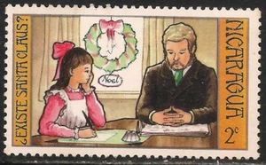 Nicaragua #912 (A92) VF MNH - 1973 2c Virginia O'Hanion Writing Letter, Father - Picture 1 of 1