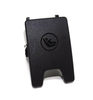 Audi Q2 Isofix Slot Cover Cap Trim Covers Black Genuine 81A8871874PK - Image 1 of 4