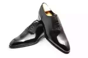Stylish Handmade Brogue Formal Real Leather Dress Wedding Office Shoes For Men - Picture 1 of 5