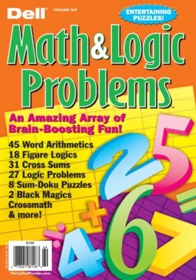 Dell Math & Logic Problems / Brain Boosting Fun! - Image 1 of 4