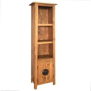 vidaXL Freestanding Bathroom Cabinet Solid Pinewood 48x32x170 cm BMG - Picture 1 of 10