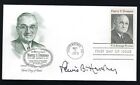 Lewis Hershey signed cover US Army Selective Service Director