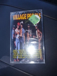 Village People - Live And Sleazy Cassette Tape New & Sealed Y.M.C.A. Macho Man - Picture 1 of 2