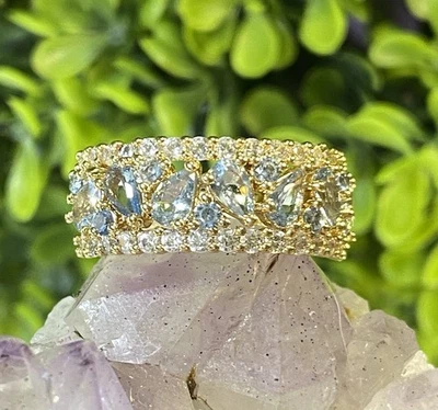 Bomb Party Ring 💍 Size 6 RG24720 "Golden Skies" 🩵 Original Collection - Image 1 of 4