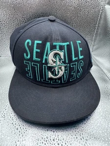 Cappello ricamato New Era 9Fifty MLB Seattle Mariners taglia media-grande - Foto 1 di 7