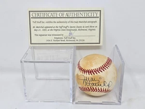 JUAN MARICHAL Autographed Signed Baseball IN-PERSON Tuff Stuff COA - Picture 1 of 6