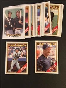 1988 Topps Pittsburgh Pirates Team Set 28 Karten - Bild 1 von 1