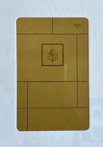 The Four Seasons Istanbul Turkey Hotel Gold Keycard KEY CARD - Picture 1 of 2