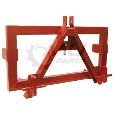 Dreipunktadapter Kat.1+2 u. Schlepperdreieck auf Euroaufnahme, Frontladeradapter - Bild 1 von 3