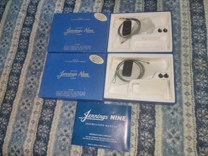 2- Jennings Nine Factory Original Boxes, Locks, Manual  Made In USA Vintage  - Picture 1 of 6
