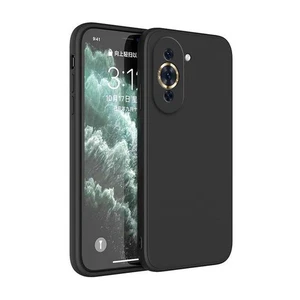 For Huawei Models Luxury Matte Silicone Gel Case with Microfibre Lining - Picture 1 of 7