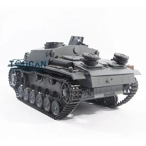 Tanque de radiocontrol Mato 100 % metal escala 1/16 gris alemán Stug III versión infrarroja RTR 1226 - Imagen 1 de 8