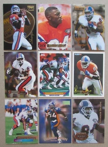 Shannon Sharpe 9 Karten Lot Denver Broncos NFL - Bild 1 von 2