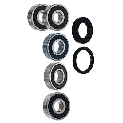 Kit de sello de cojinete de rueda de nicho para Suzuki GZ250 GS250 TU250X 6302-2RS 6202-2RDQE6 Foto 1 de 4