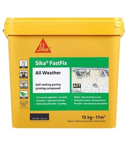 Sika FastFix All Weather | Fast Fix Jointing Compound | 15kg Charcoal - Picture 1 of 1