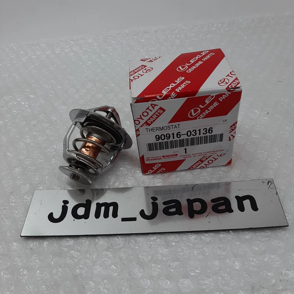 TOYOTA GENUINE LEXUS OEM CAMRY RAV4 ENGINE COOLANT 90916-03136 THERMOSTAT - Image 1 of 4