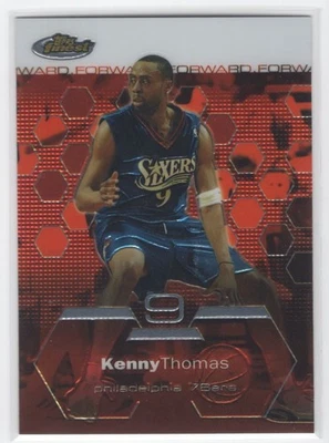 #20 2002-03 Topps Finest _ Kenny Thomas Philadelphia 76ers Foto 1 de 2