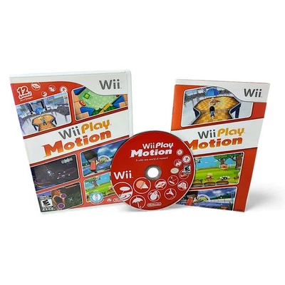 Wii Play Motion (Nintendo Wii, 2011) Video Game Disc 12 Mini Games w/ Manual CIB - Image 1 of 4