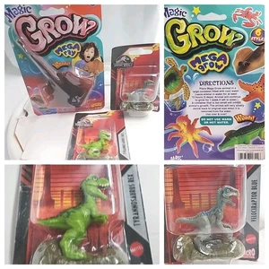 Magic Grow MEGA RAY Animal Pool & JURASSIC PARK Raptor & T-Rex - 3 Kids Toy LOT - Picture 1 of 8