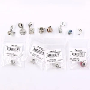 PANDORA Star Wars, Zodiac, & More Assorted 925 Sterling Silver Charms Lot of 12 - Picture 1 of 13