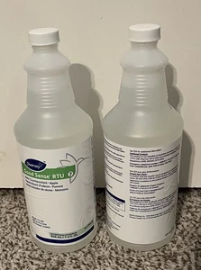 Lote Dos 1 Qt. Botellas Eliminador de Olores Contractante Aroma de Manzana Buen Sentido RTU - Imagen 1 de 4