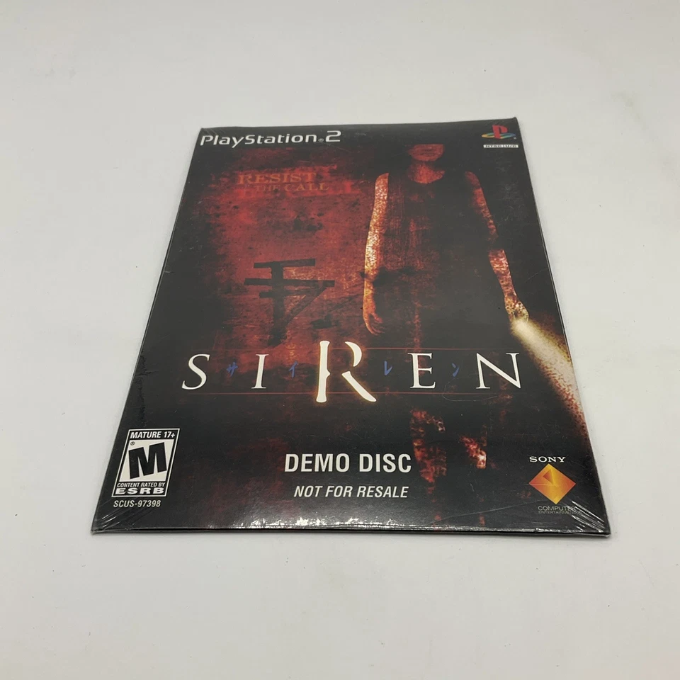 NEW Siren PS2 Demo Disc Not For Resale Promo Playstation 2 Sealed - Image 1 of 2
