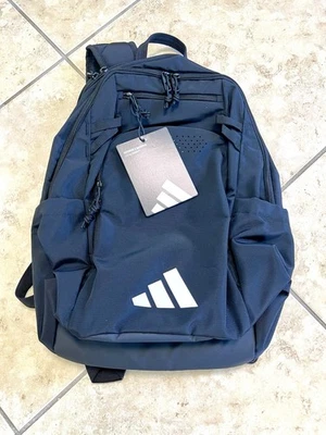 Adidas Defender Support 5 Backpack Color: Black White - NEW - Image 1 of 3