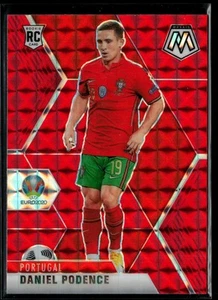 2020 Panini Mosaic UEFA EURO 2020 Mosaic Red #157 Daniel Podence RC - Picture 1 of 2