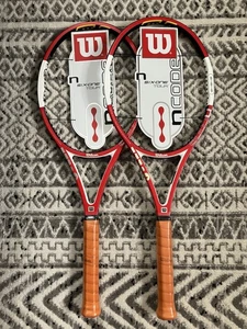 Par emparejado: NUEVO 2025 Wilson nCode Six.One Tour 90 - 4 3/8 - Federer - Imagen 1 de 3