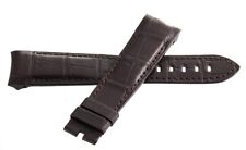 Genuine Arnold & Son 22mm x 20mm Brown Alligator Leather Watch Band Strap 