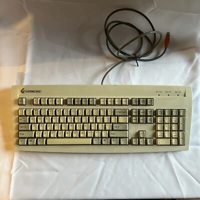 Vintage Gateway 2000 Computer PC Keyboard Maxi Switch 1998 Windows PN 2196003 - Image 1 of 4