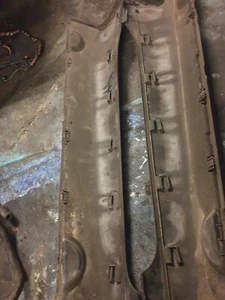 Faldones laterales Smart 451 Cabrio plástico sin pintar gris - Imagen 1 de 2