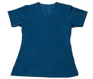 WonderWink HP Workwear scrubs shirt womens XS uniform nursing top green - Picture 1 of 11