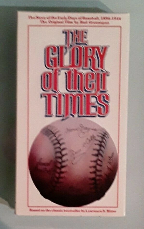 bud greenspan THE GLORY OF THEIR TIMES  early days of baseball VHS VIDEOTAPE - Image 1 of 1