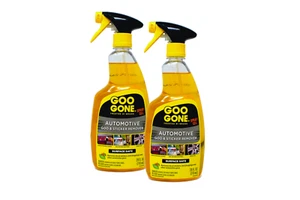 Goo Gone Automotive Adhesive Spray Gel Cleaner for Tires, Rims, 24 oz 2 Pack - Picture 1 of 5