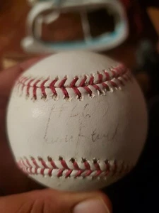 Fernando Rodney AUTOGRAPHED BASEBALL WITH/COA FADED - Picture 1 of 3