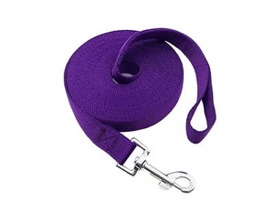 Nylon Training Dog Leash for Small Medium Large Dogs 15ft 20ft 30ft 50ft Long... - Picture 1 of 5