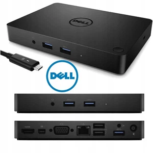 DELL Universal USB-C Pro DOCK Docking Station WD15 K17A HDMI mDP 4K + PSU 130W - Picture 1 of 3