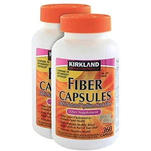 Kirkland Signature Psyllium Fiber, 720 Capsules - Picture 1 of 2