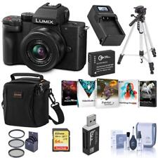 Panasonic Lumix DC-G100 Mirrorless Camera, Black w/12-32mm Lens  Essentials Kit