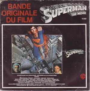 BOF SUPERMAN JOHN WILLIAMS FRENCH 45 SINGLE OST - Imagen 1 de 1