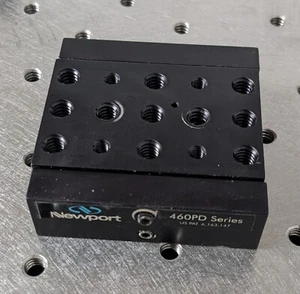 newport serie 460PD stadio lineare modulare 1 micron resoltn X XY o XYZ elenco $265 - Foto 1 di 3