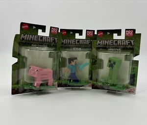 Misc Minecraft Micro Collection 1.5" Mini Figure Mattel Mojang Lot Of 3 - Picture 1 of 6