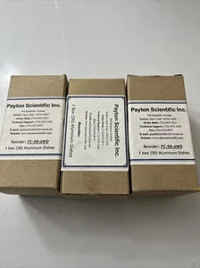 NEW LOT 150 Payton Scientific Brand Weighing Dish Aluminum - Picture 1 of 6